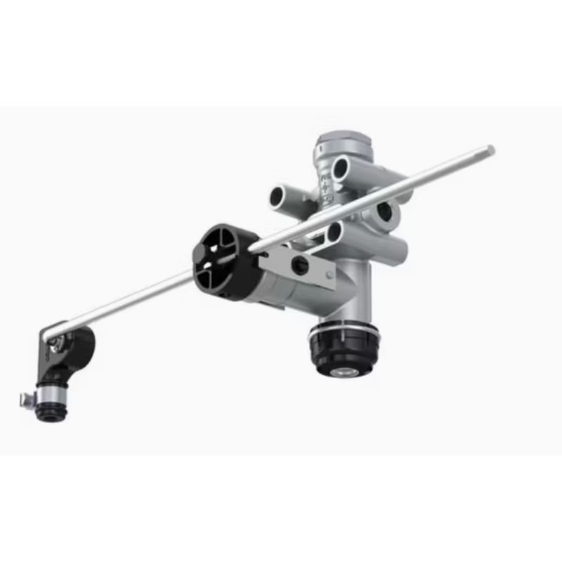 Height leveling valve