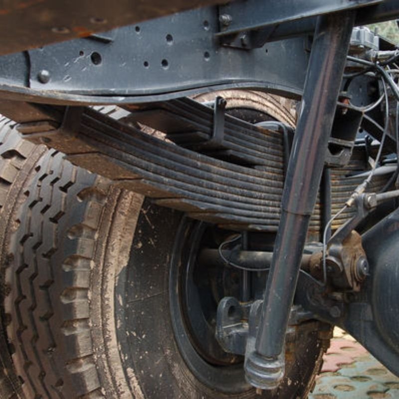 truck leaf spring maintenance，leaf spring care，leaf spring lubrication，spring failure prevention